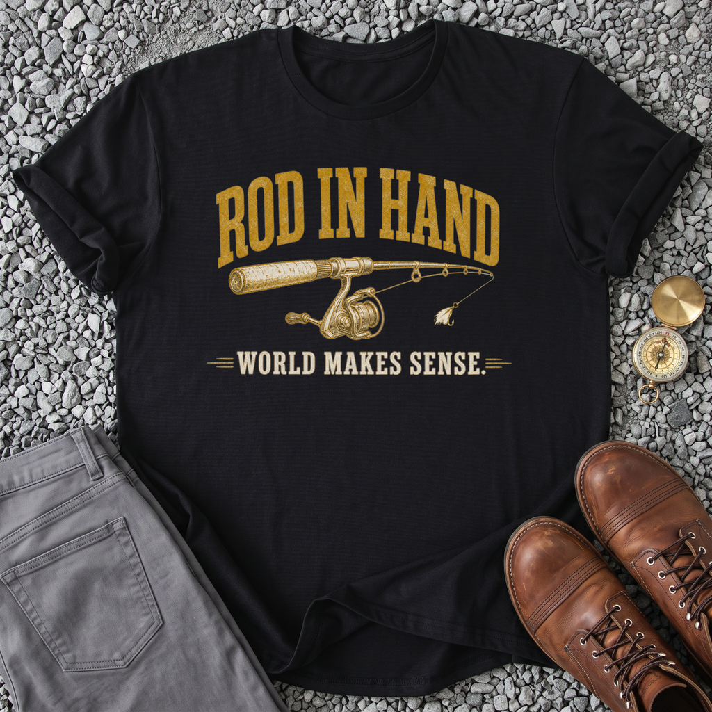 Rod in Hand - Black