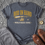 Rod in Hand - Dark Heather