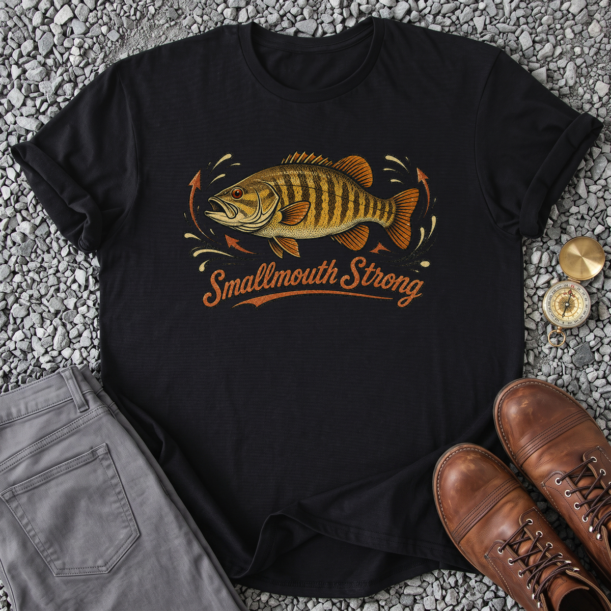 Smallmouth Strong - Black