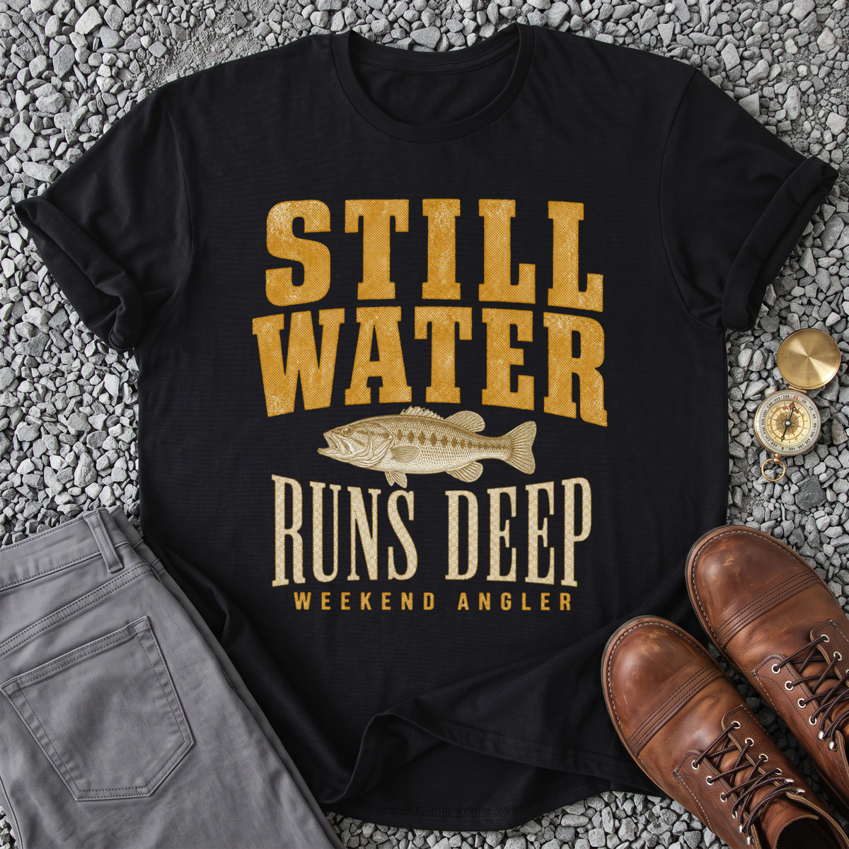 Still Water Runs Deep - Black