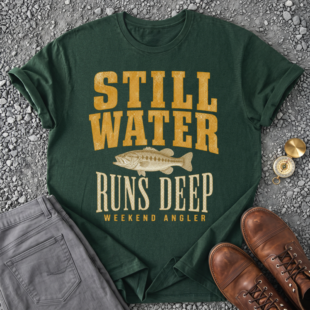 Still Water Runs Deep - Forest Green