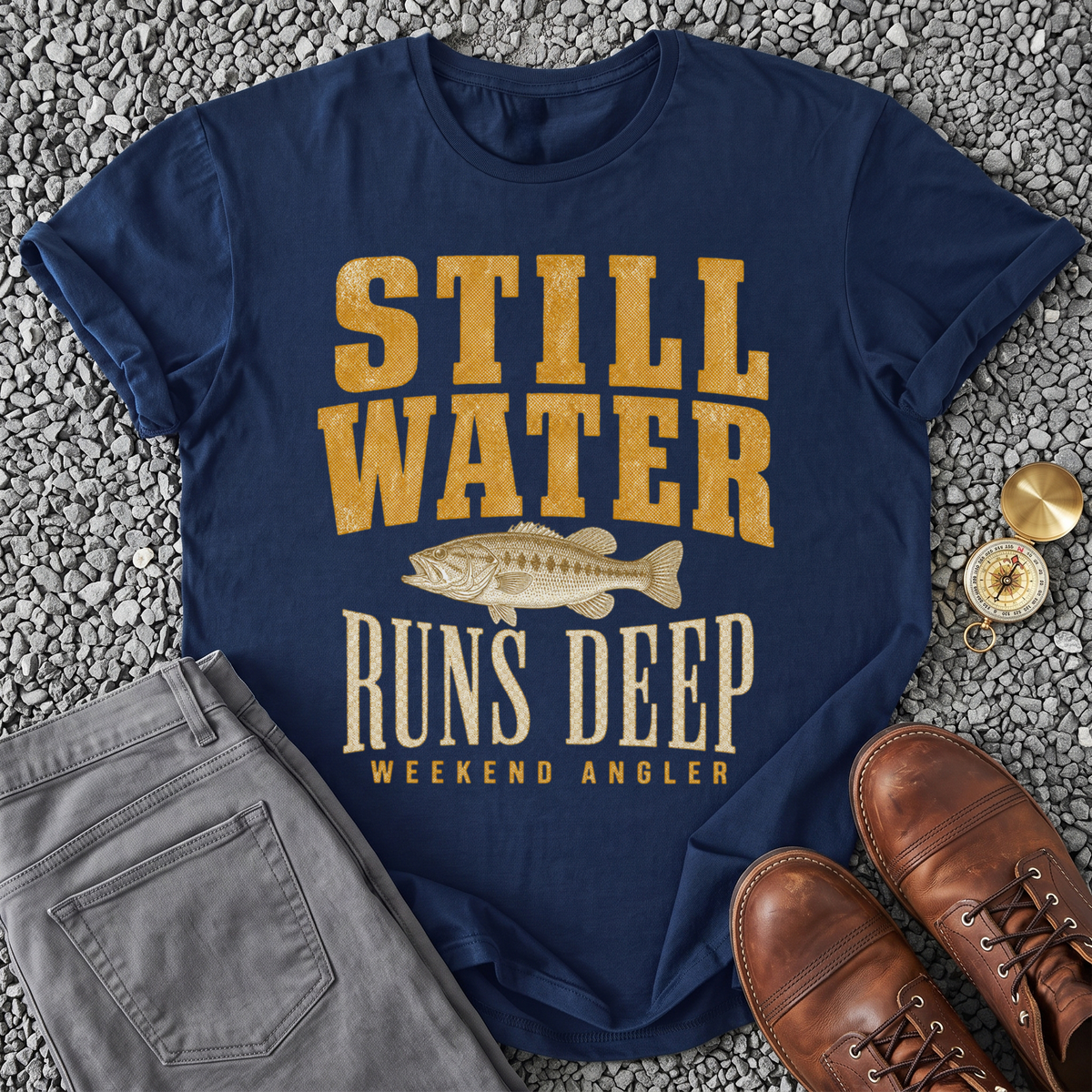 Still Water Runs Deep - Navy