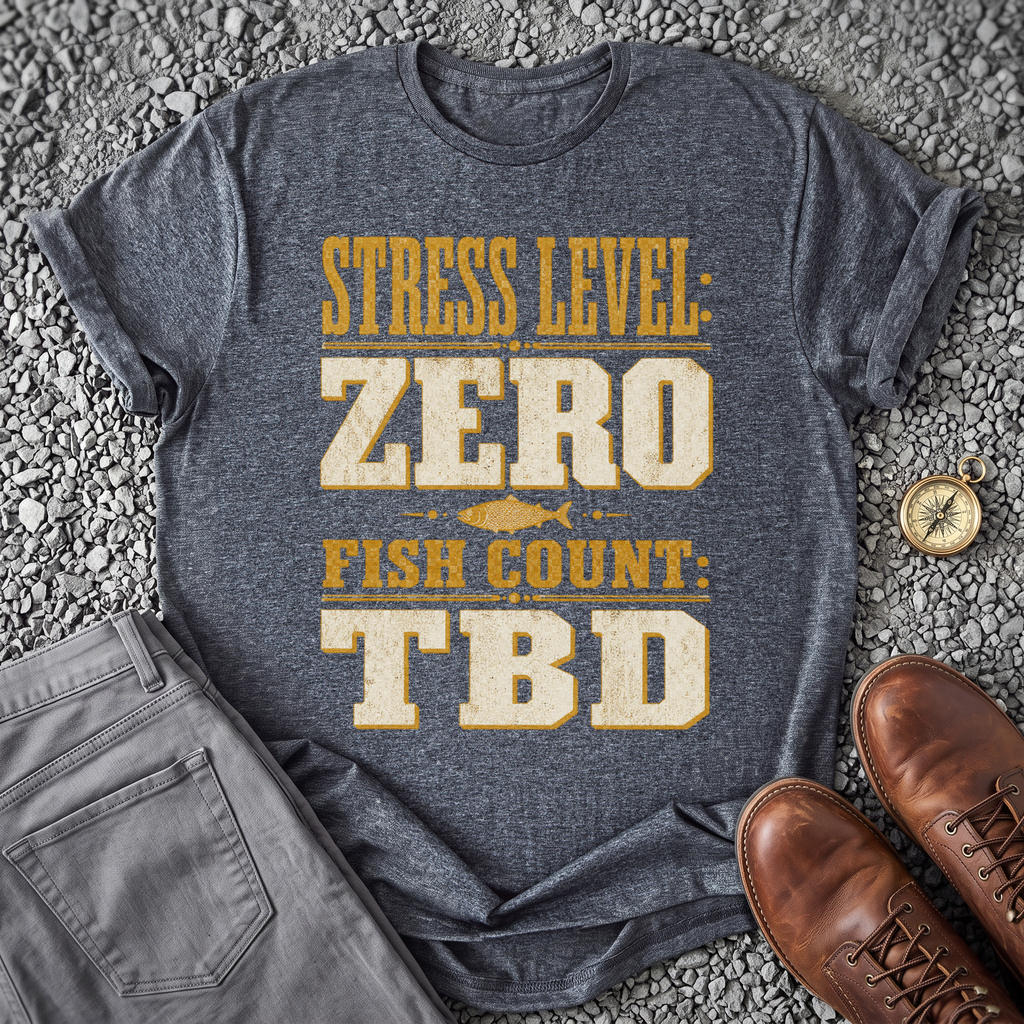 Stress Level - Zero - Dark Heather
