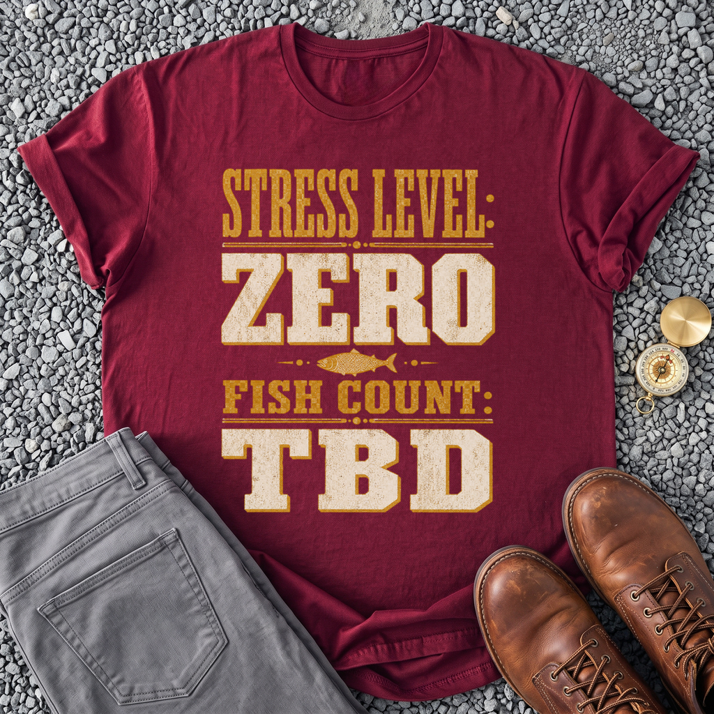 Stress Level - Zero - Maroon