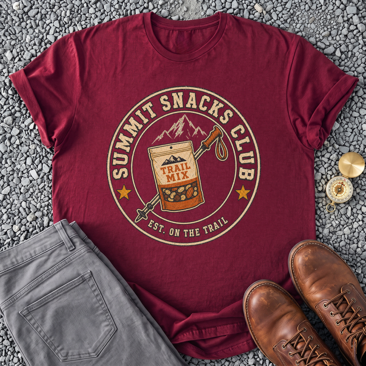 Summit Snacks Club - Maroon