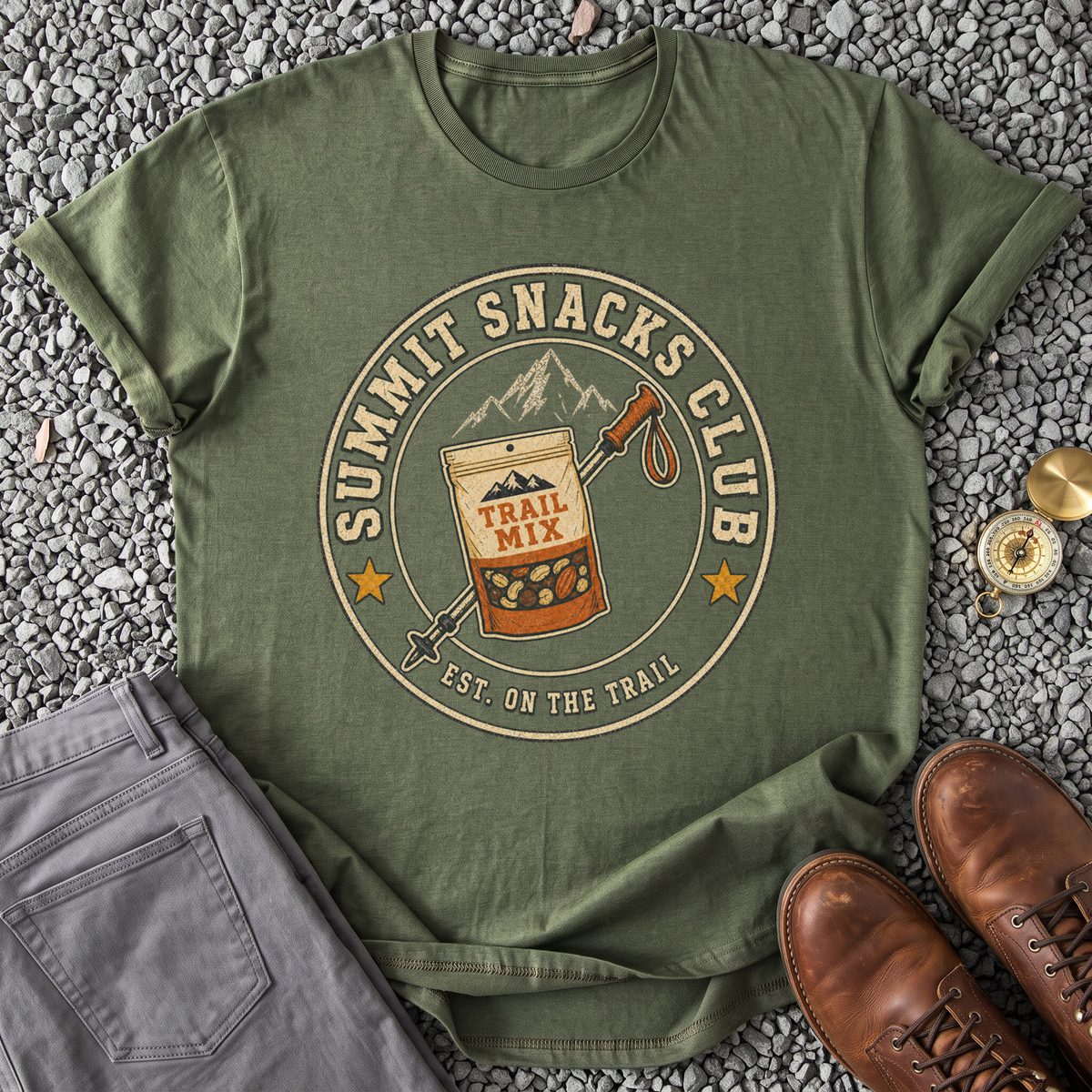 Summit Snacks Club - Military Green