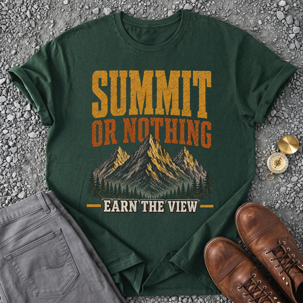 Summit or Nothing - Forest Green