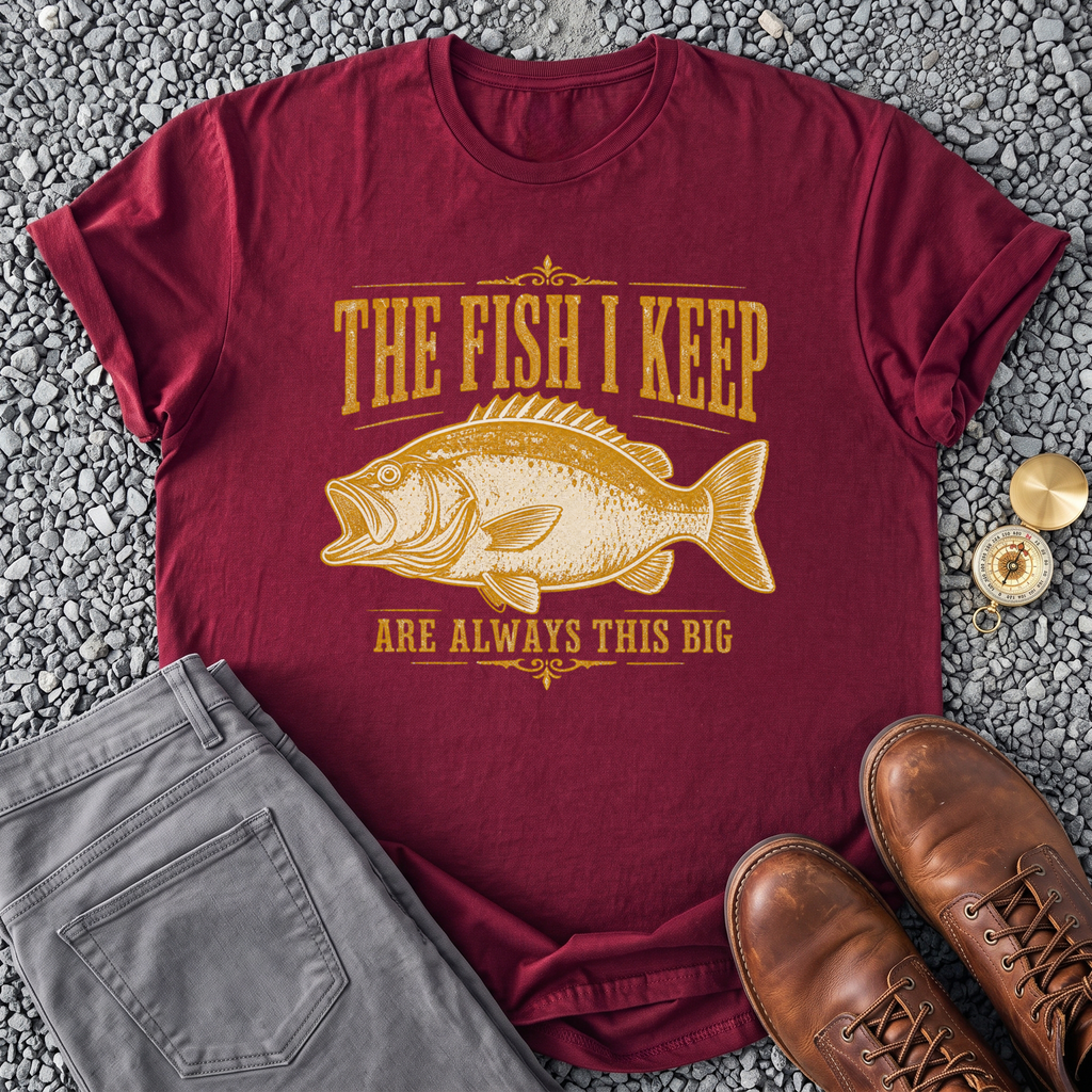 The Fish I Keep - Maroon