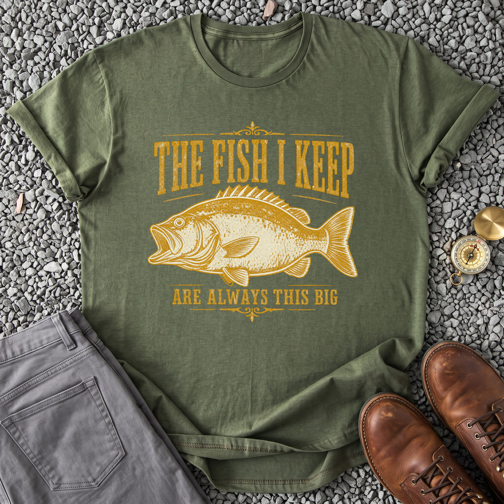 The Fish I Keep - Military Green