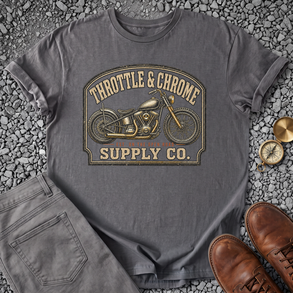 Throttle & Chrome Supply Co - Charcoal