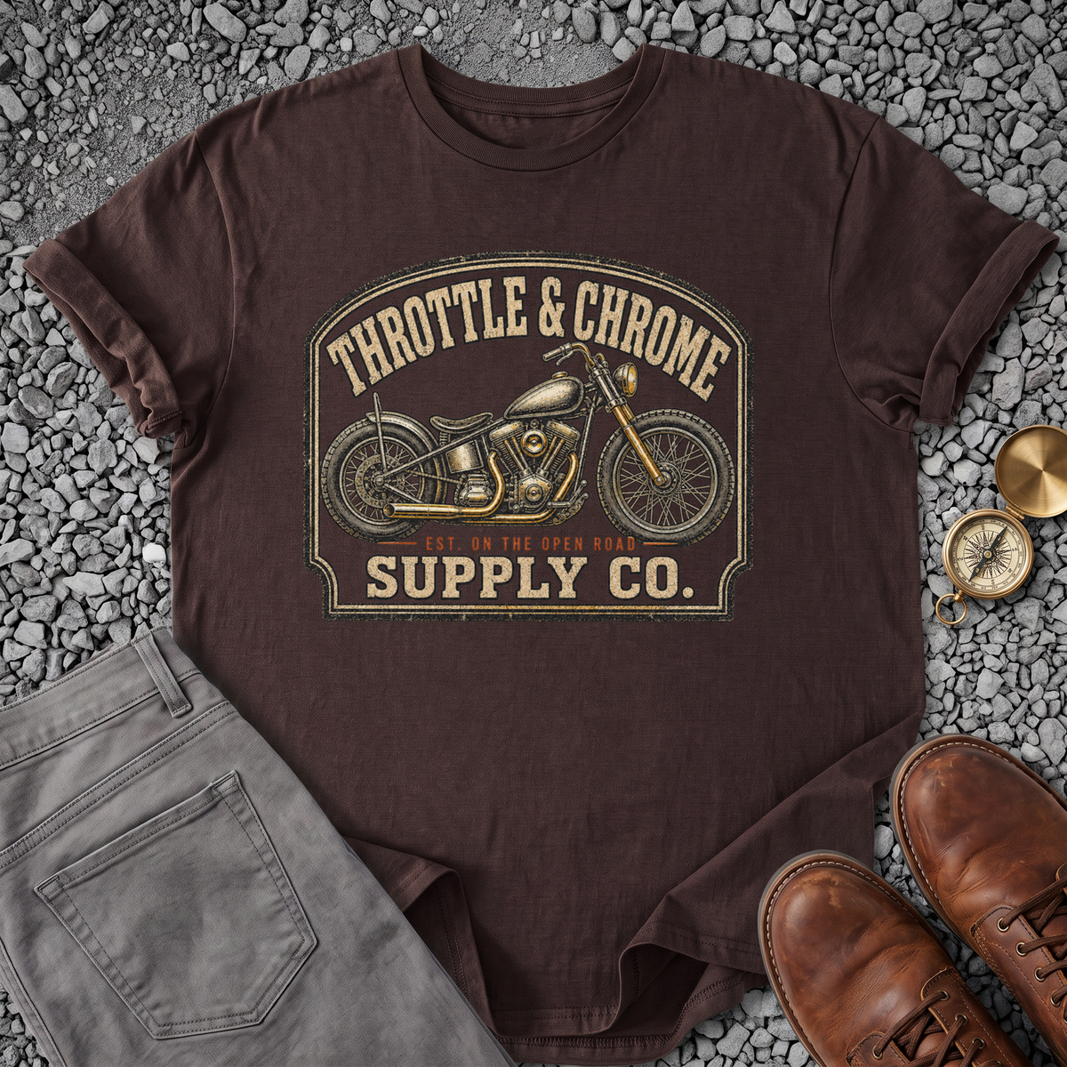 Throttle & Chrome Supply Co - Dark Chocolate