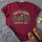 Throttle & Chrome Supply Co - Maroon
