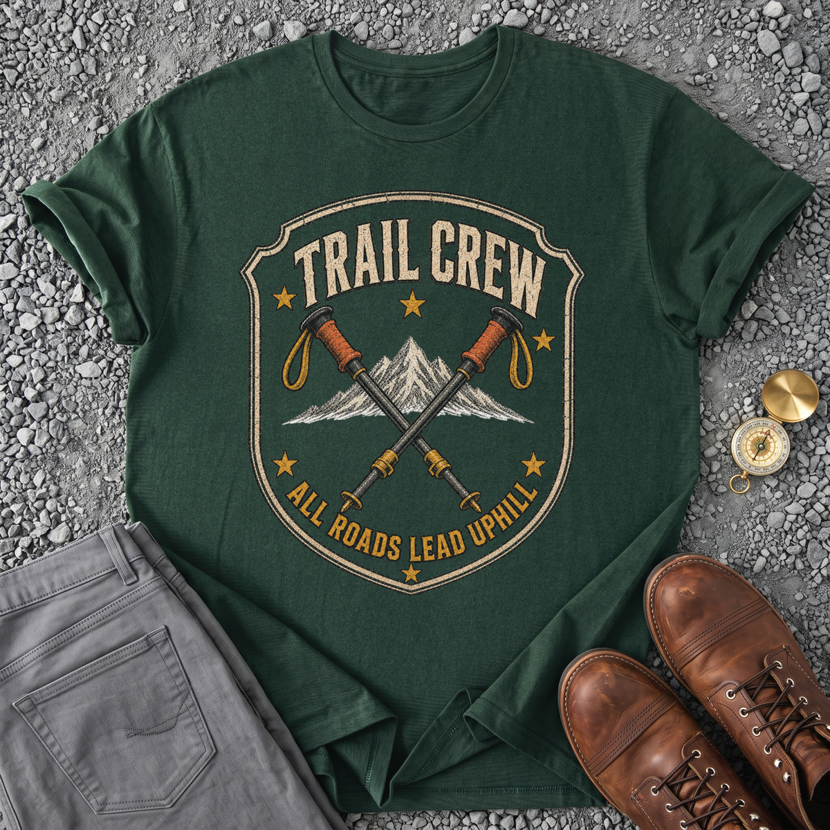 Trail Crew - Forest Green