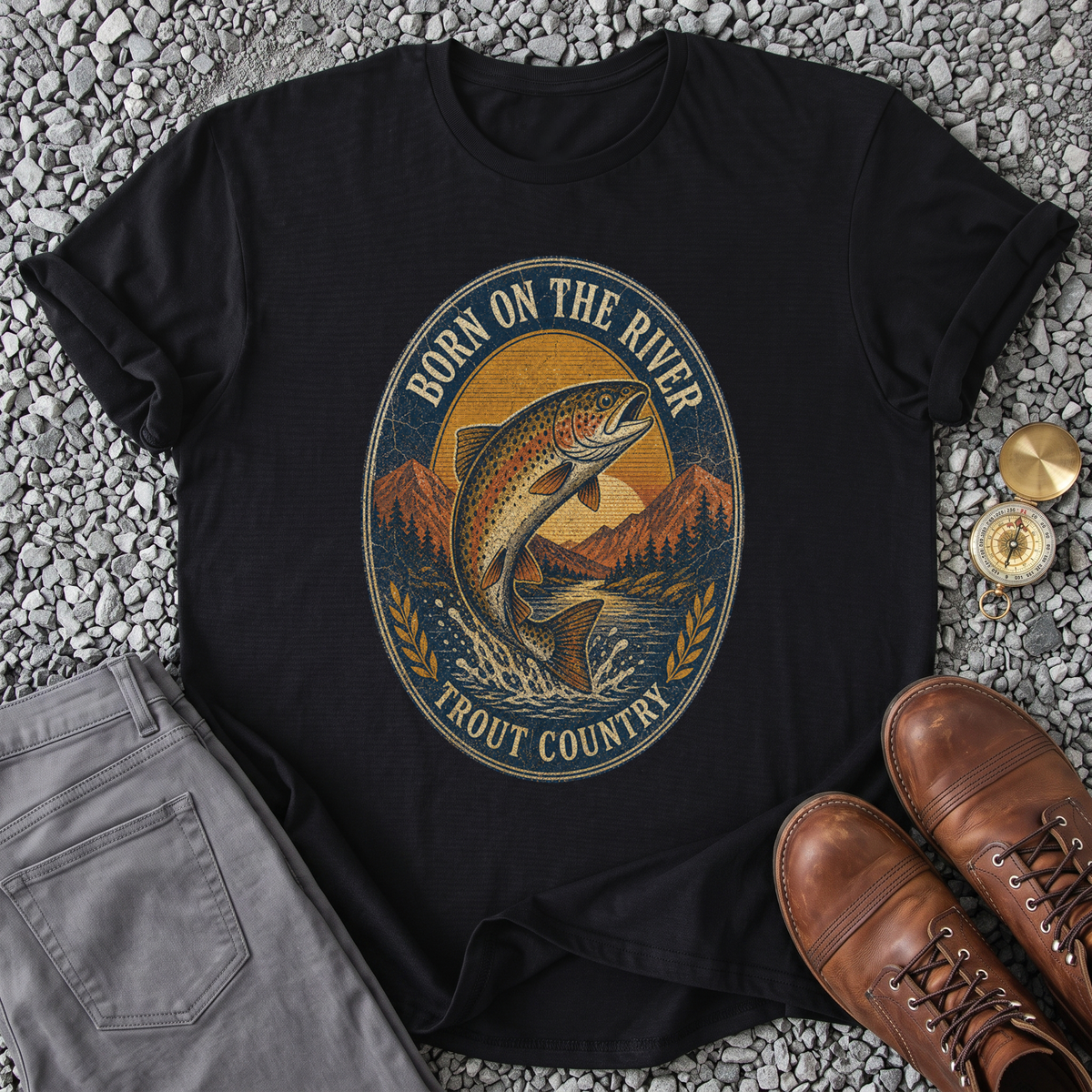 Trout Country - Black