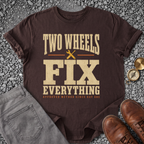 Two Wheels Fix Everything - Dark Chocolate
