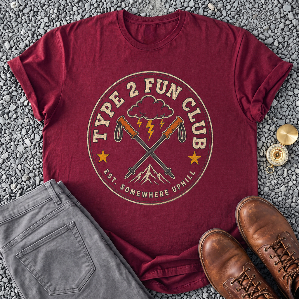 Type 2 Fun Club - Maroon