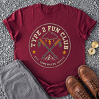 Type 2 Fun Club - Maroon