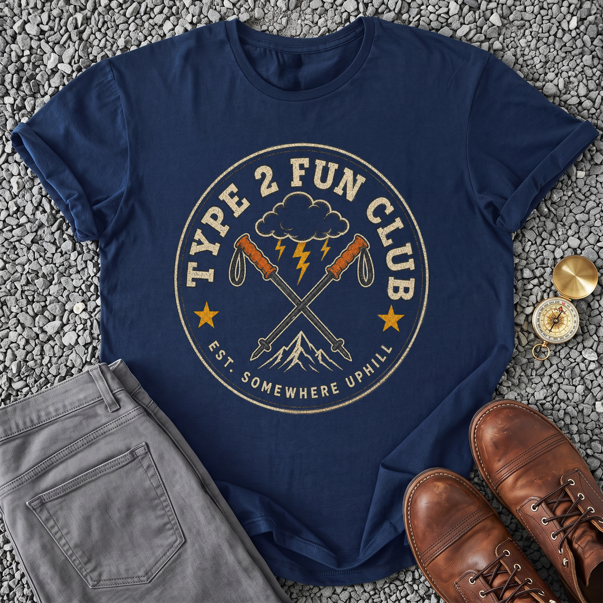 Type 2 Fun Club - Navy