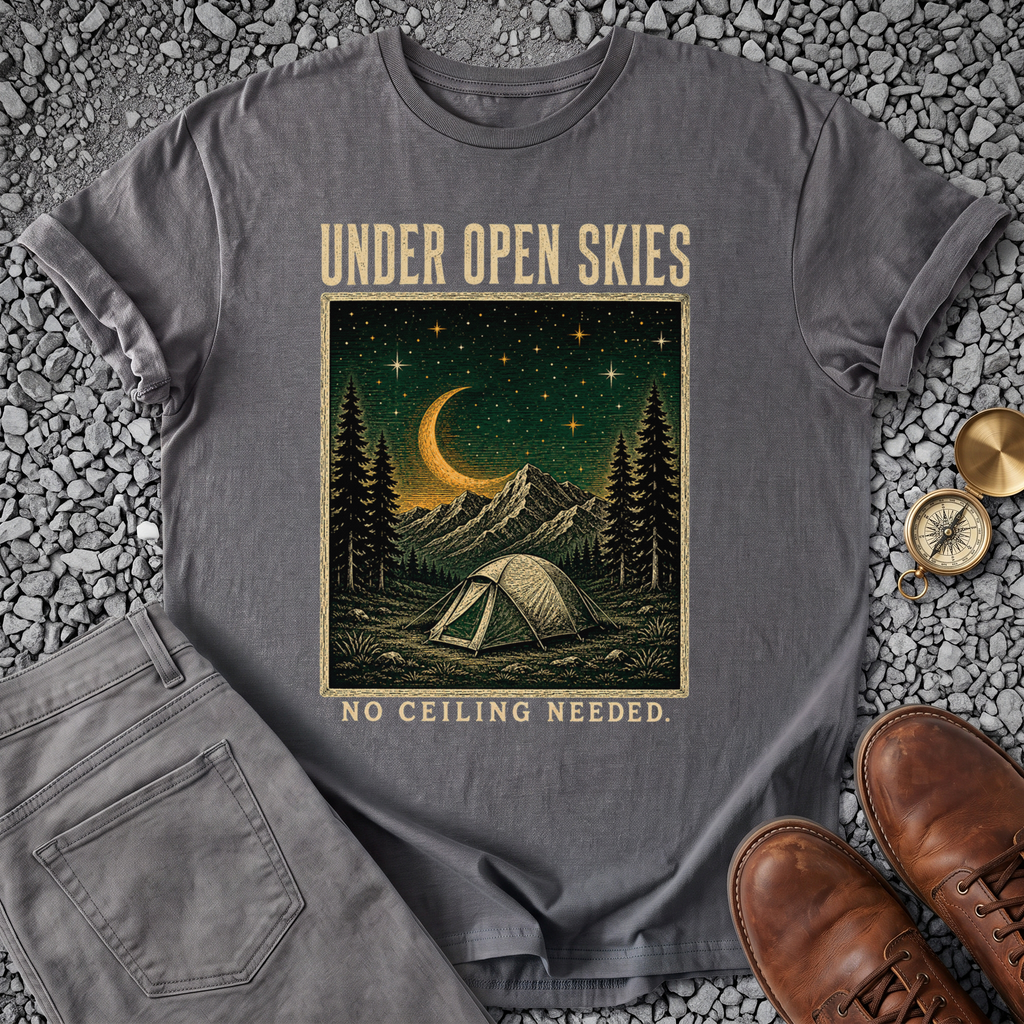Under Open Skies - Charcoal