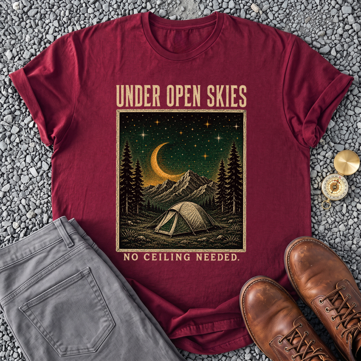 Under Open Skies - Maroon