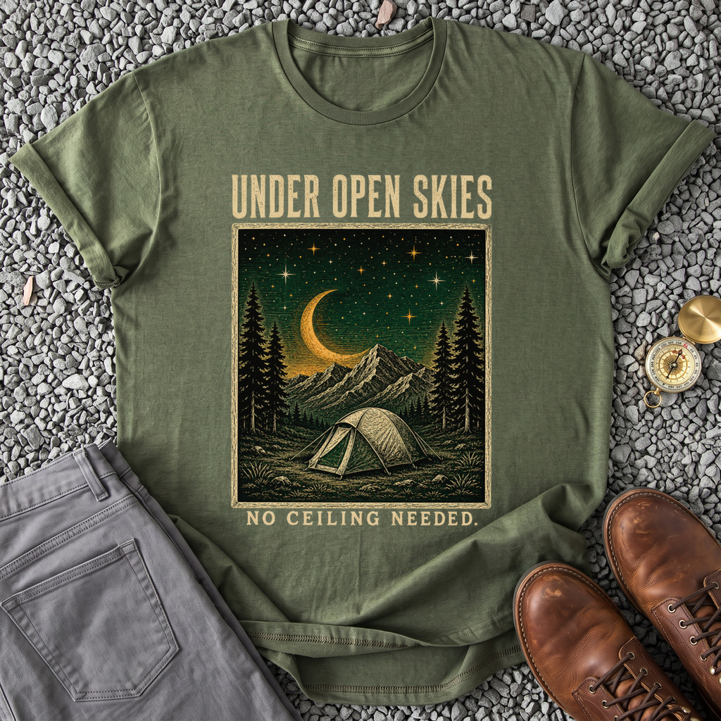 Under Open Skies - Military Green