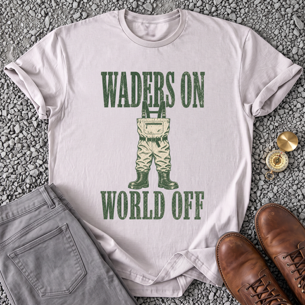 Waders On - Ice Grey
