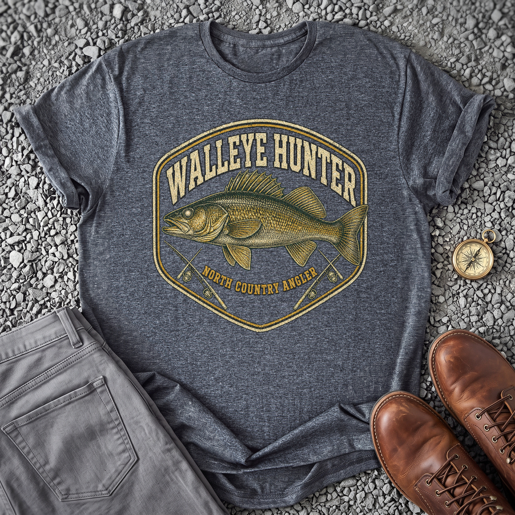 Walleye Hunter - Dark Heather