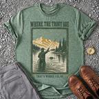 Where the Trout Are - Heather Military Green