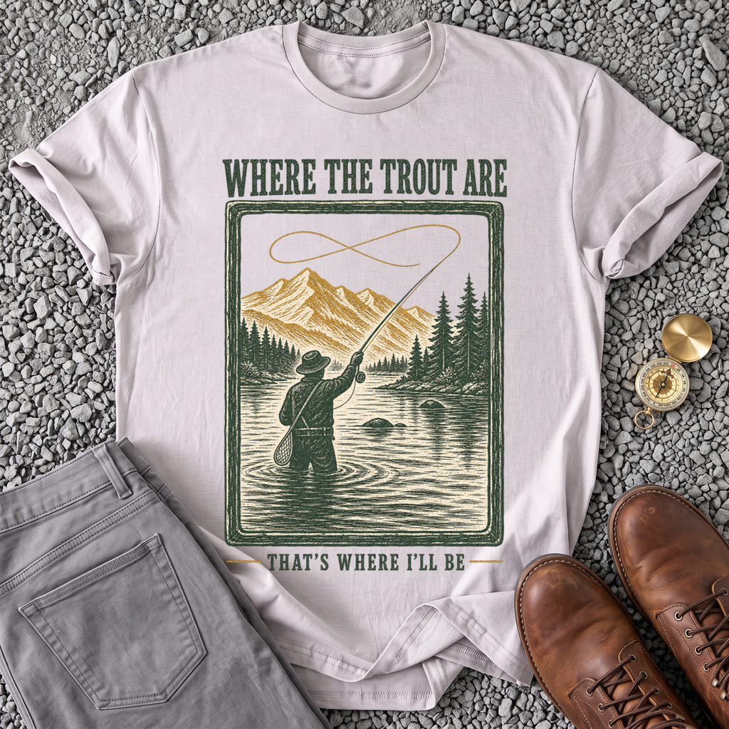 Where the Trout Are - Ice Grey