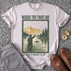 Where the Trout Are - Ice Grey