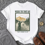 Where the Trout Are - White