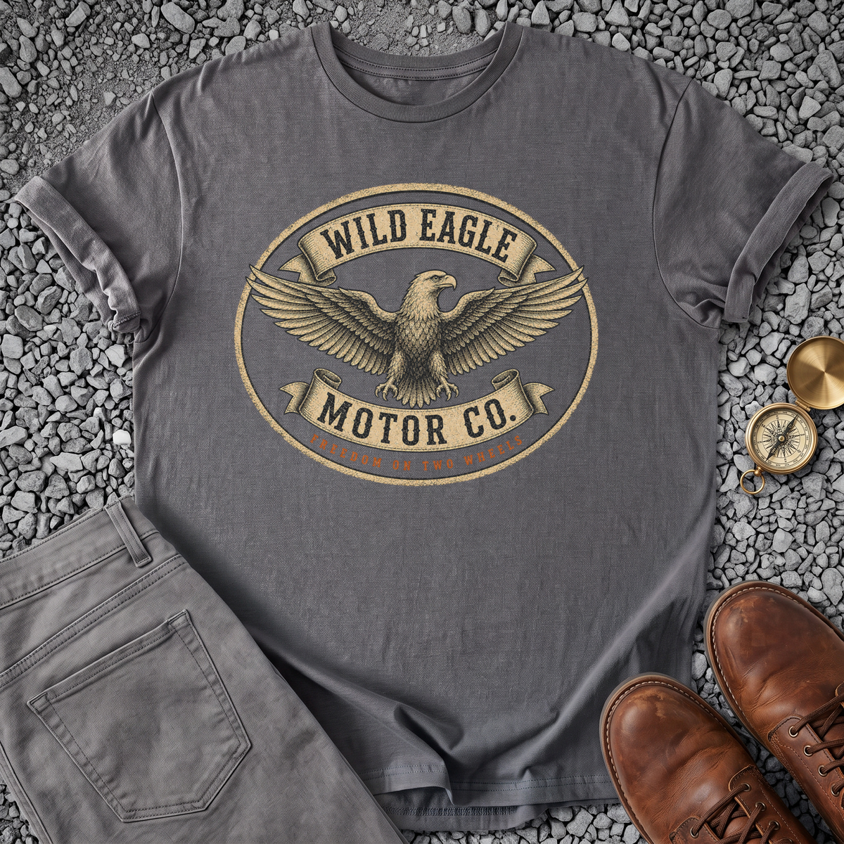 Wild Eagle Motor Co - Charcoal