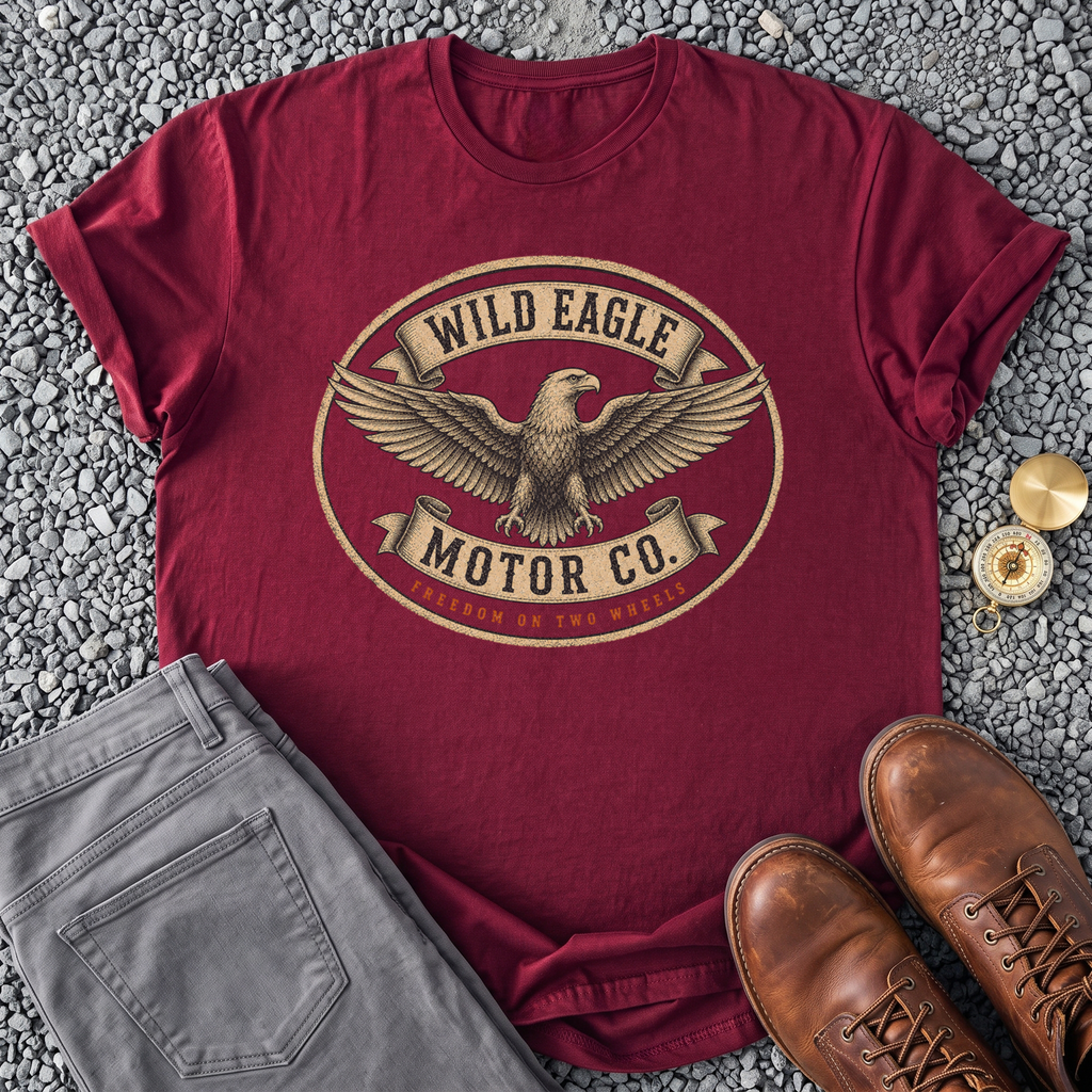 Wild Eagle Motor Co - Maroon