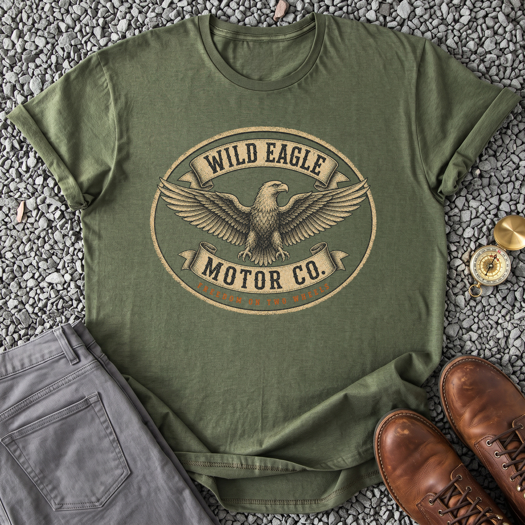 Wild Eagle Motor Co - Military Green