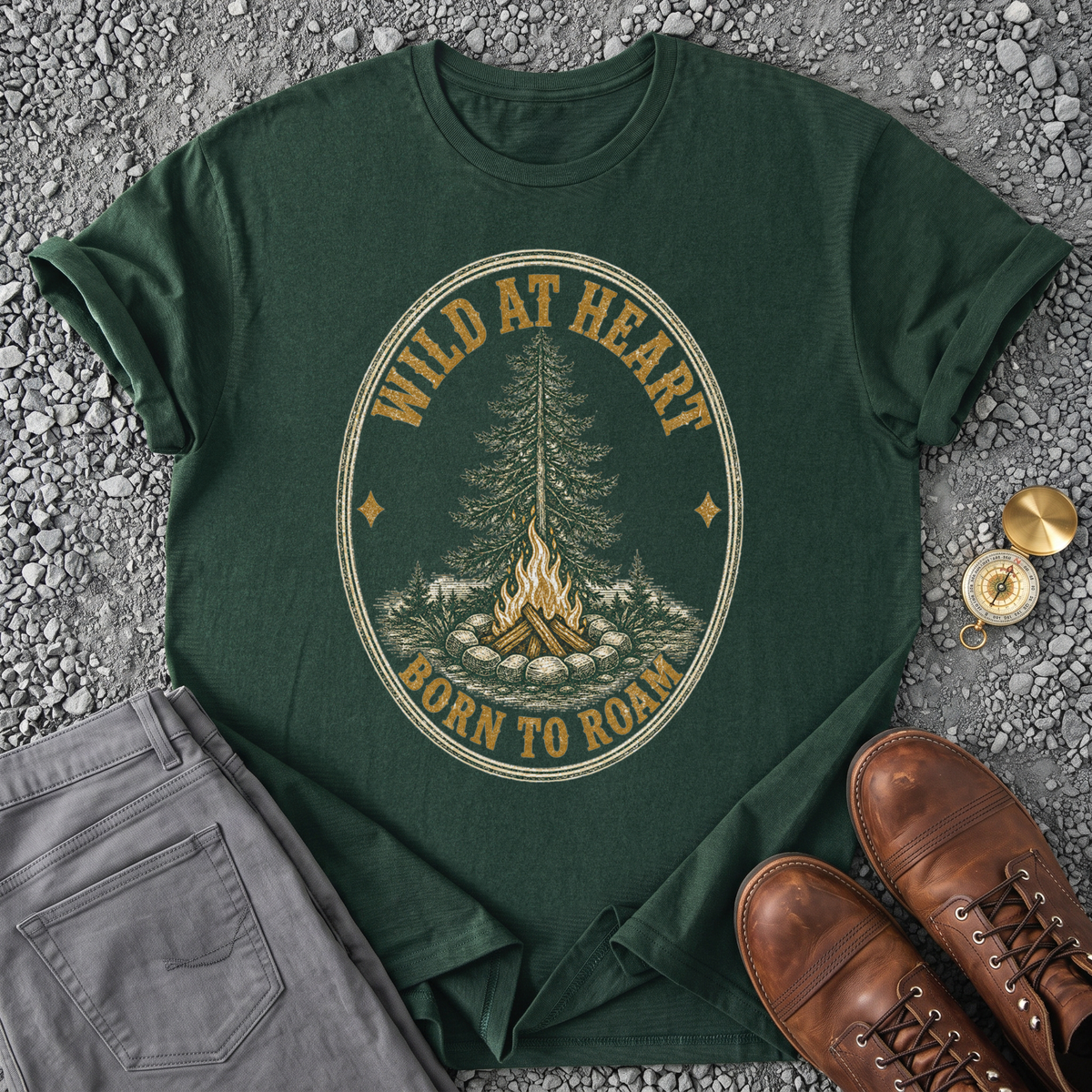 Wild at Heart - Forest Green