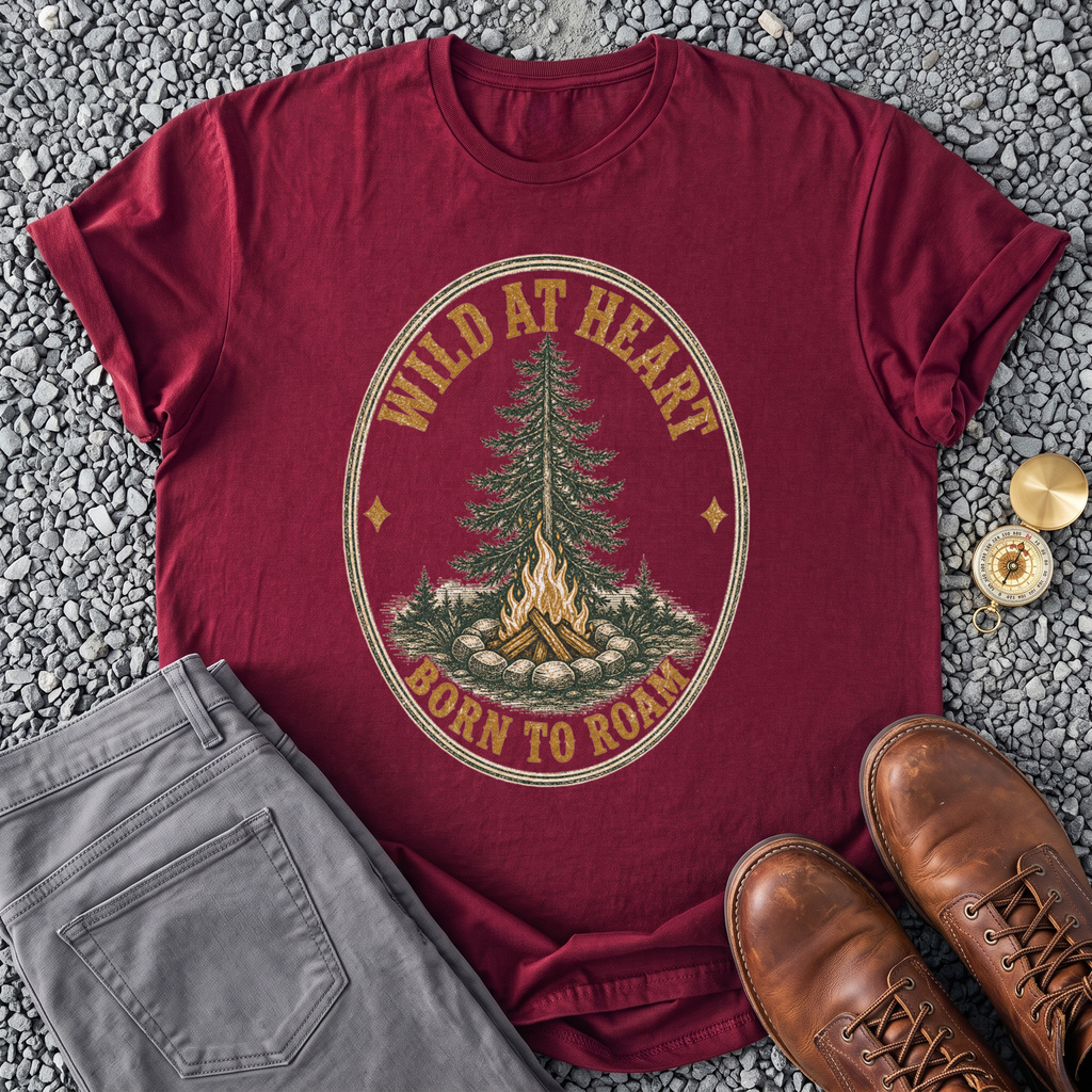 Wild at Heart - Maroon